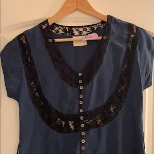 Falls silk top